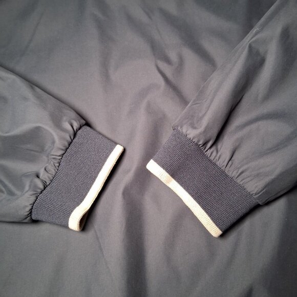 AIRBUS Windbreaker Wind Shirt XL Blue V Neck Pullover Airplane Aviation Flight - Picture 9 of 10